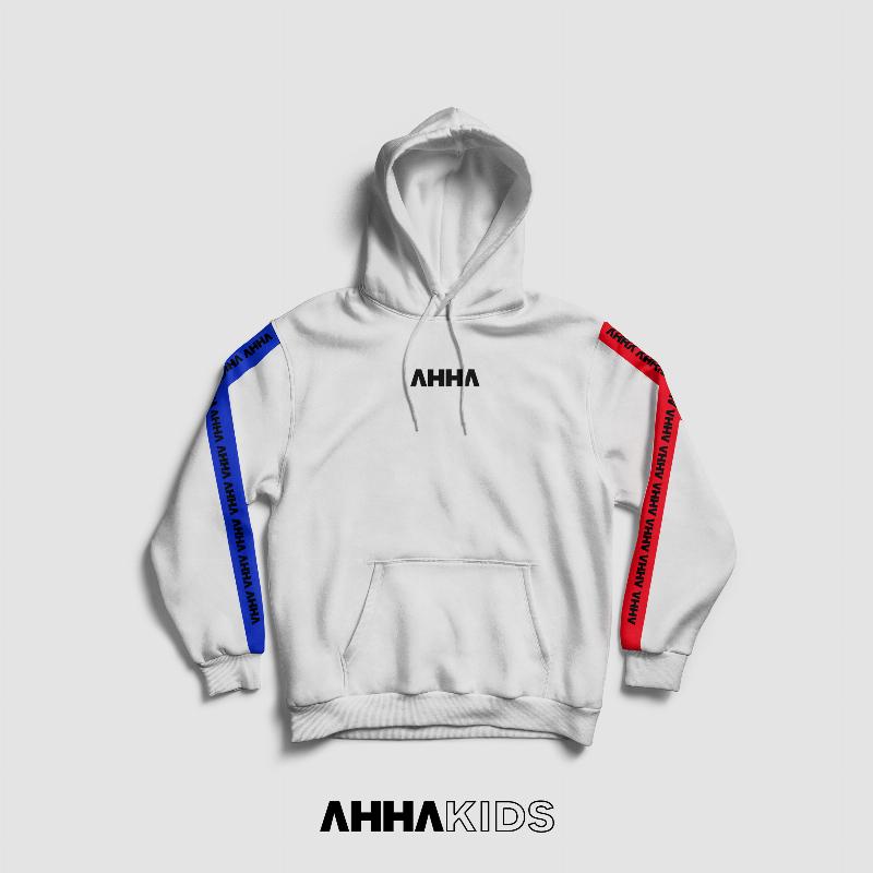 Hoodie ahha store stripe red