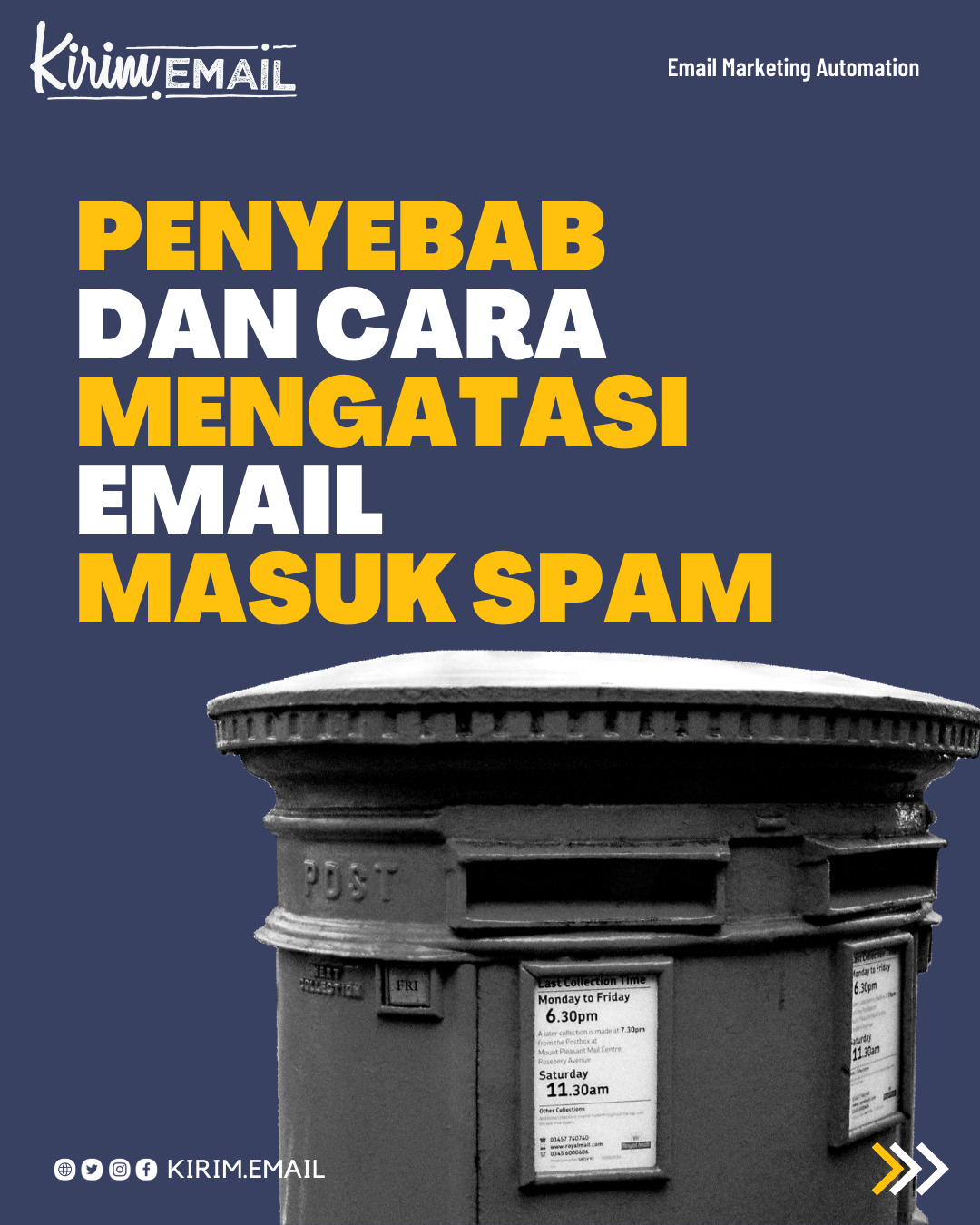 Penyebab Dan Cara Mengatasi Email Masuk Spam