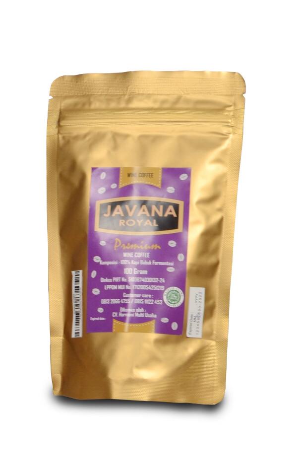 JAVANA ROYAL WINE COFFEE Bubuk Murni Premium