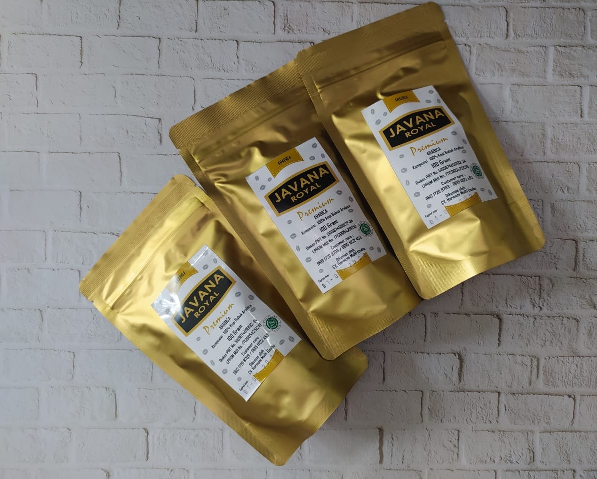JAVANA ROYAL Kopi ARABICA Bubuk Murni Premium