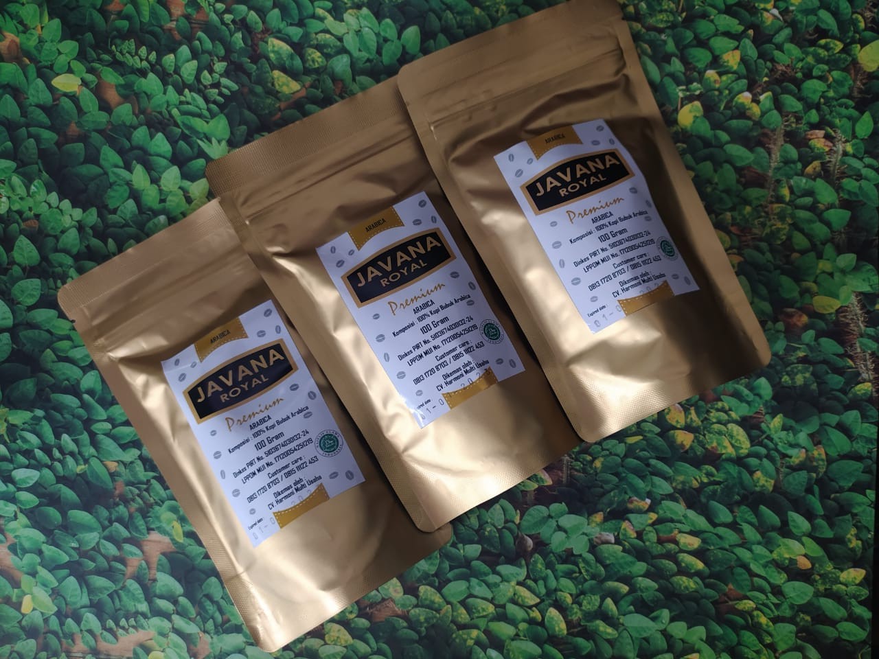 JAVANA ROYAL Kopi ARABICA Bubuk Murni Premium