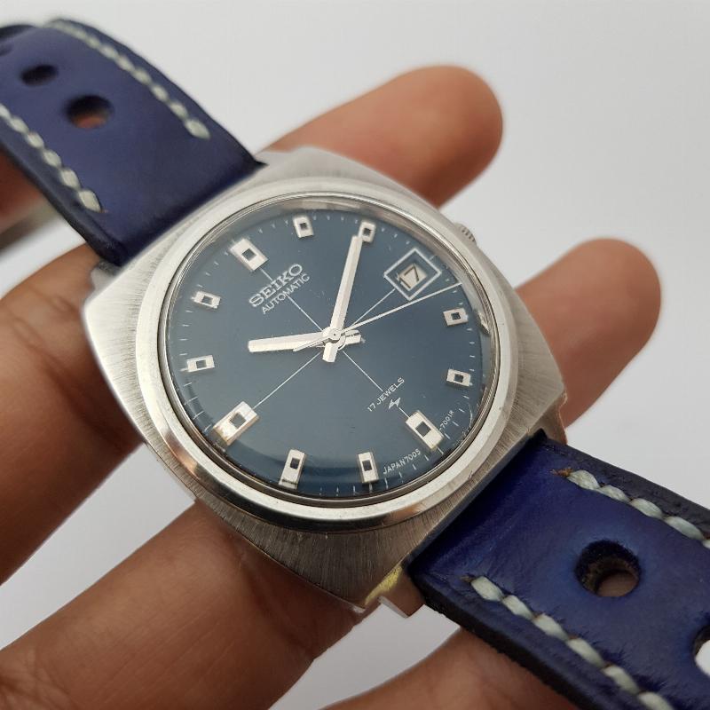 Seiko 7005-7001 Blue Dial
