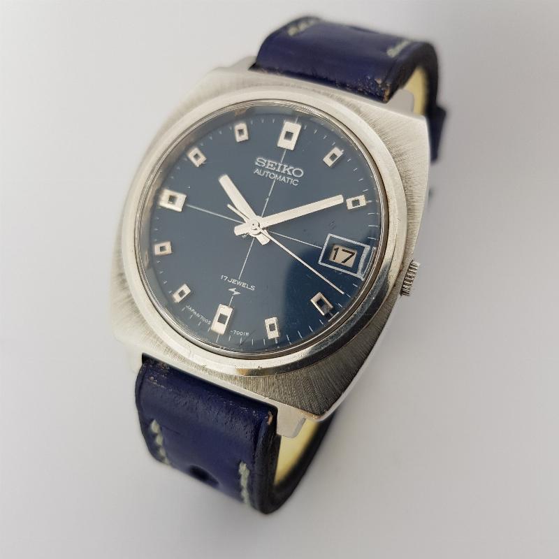 Seiko 7005-7001 Blue Dial