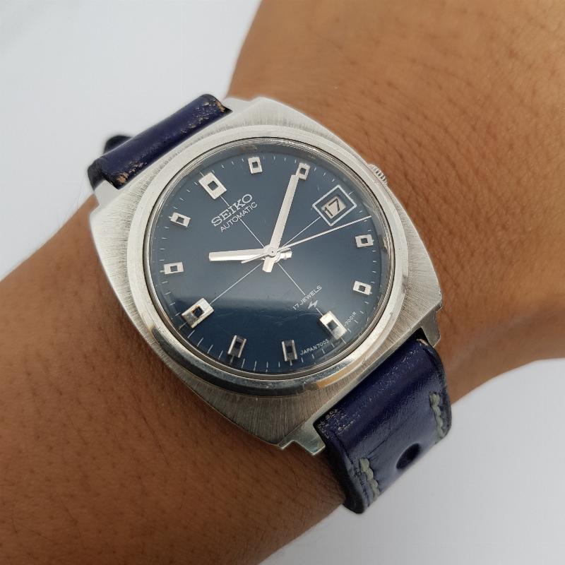 Seiko 7005-7001 Blue Dial