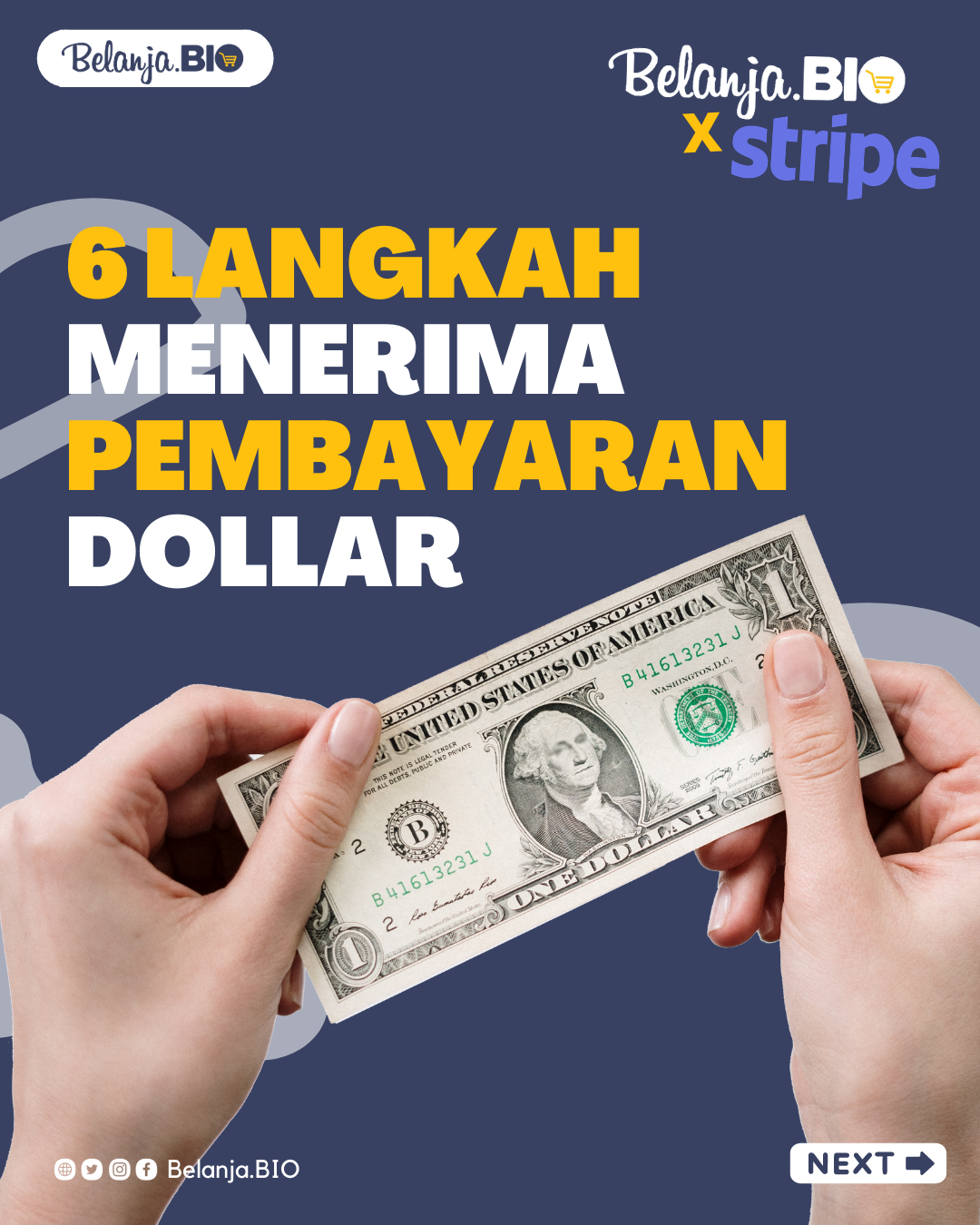 6 Langkah Menerima Pembayaran Dollar