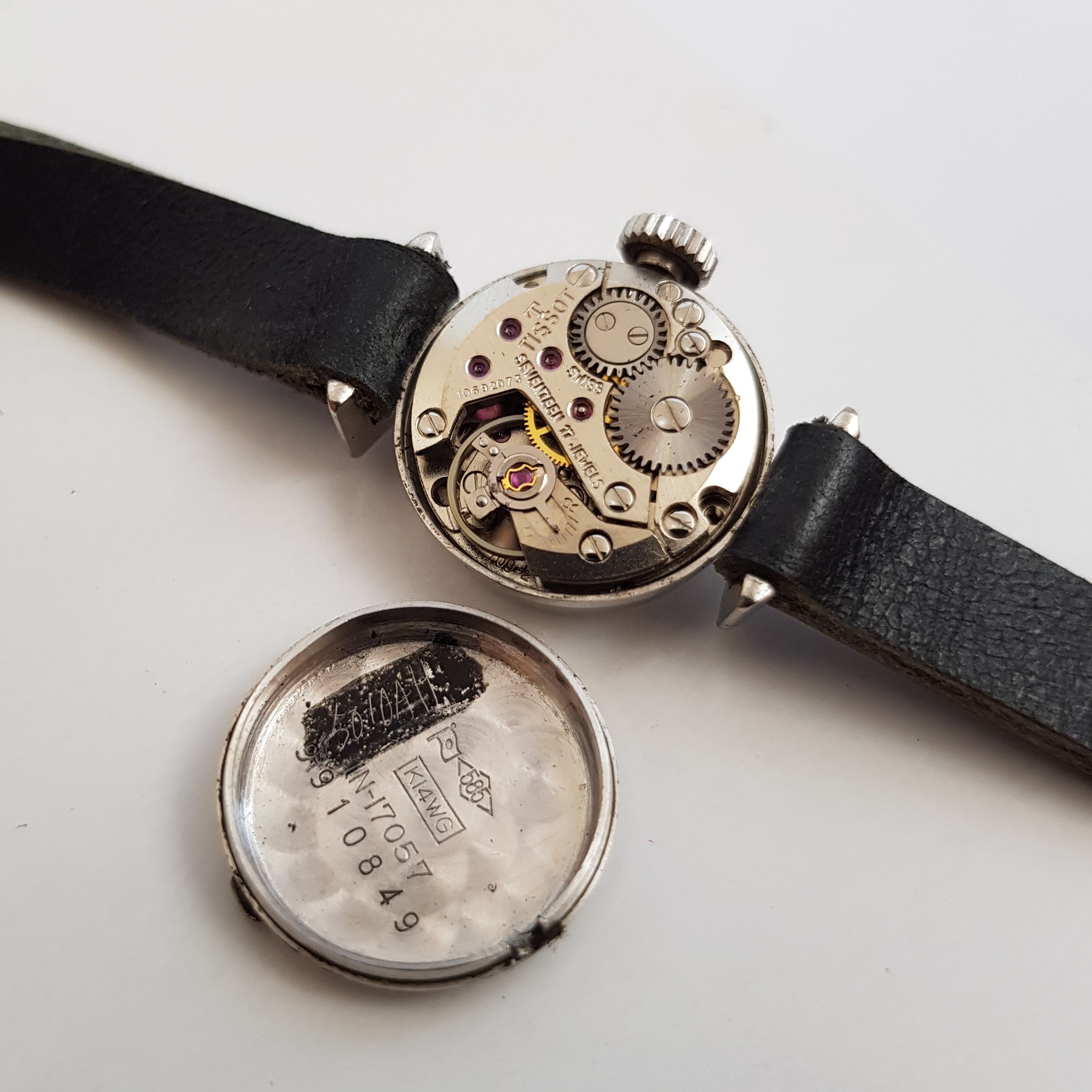 Jam Tangan Tissot 14k White Gold