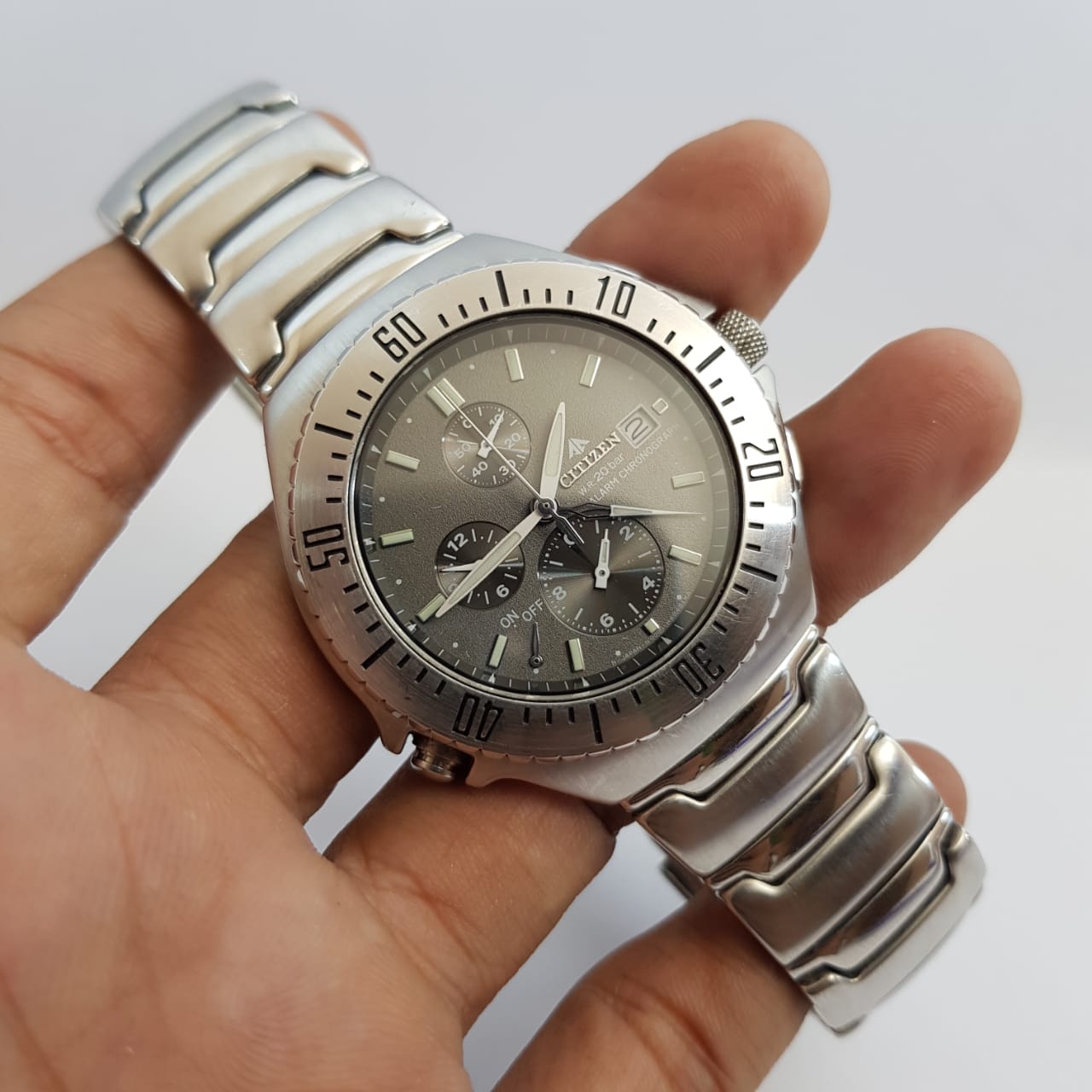 Jam Tangan Citizen Promaster Alarm Chronograph