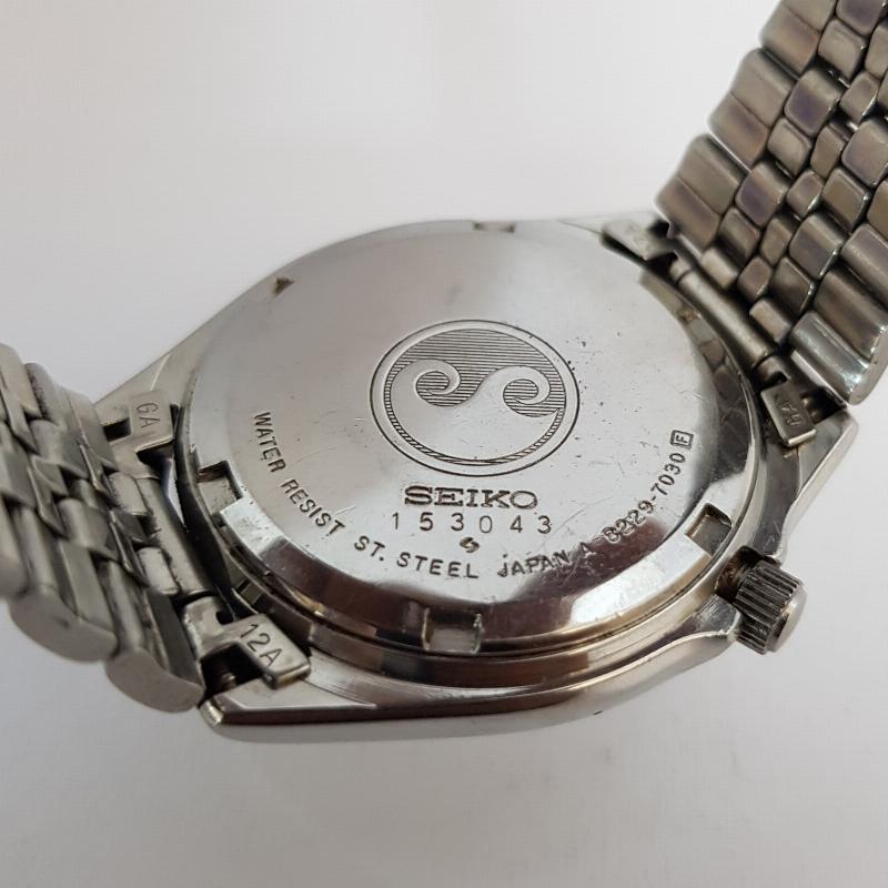 Jam Tangan Seiko Silverwave 8229 7030 CA Mei 1981