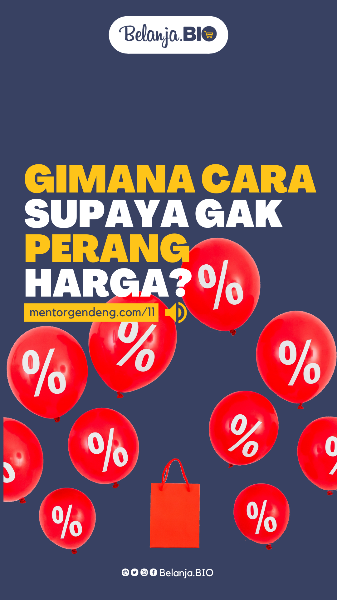 Gimana Supaya Gak Perang Harga