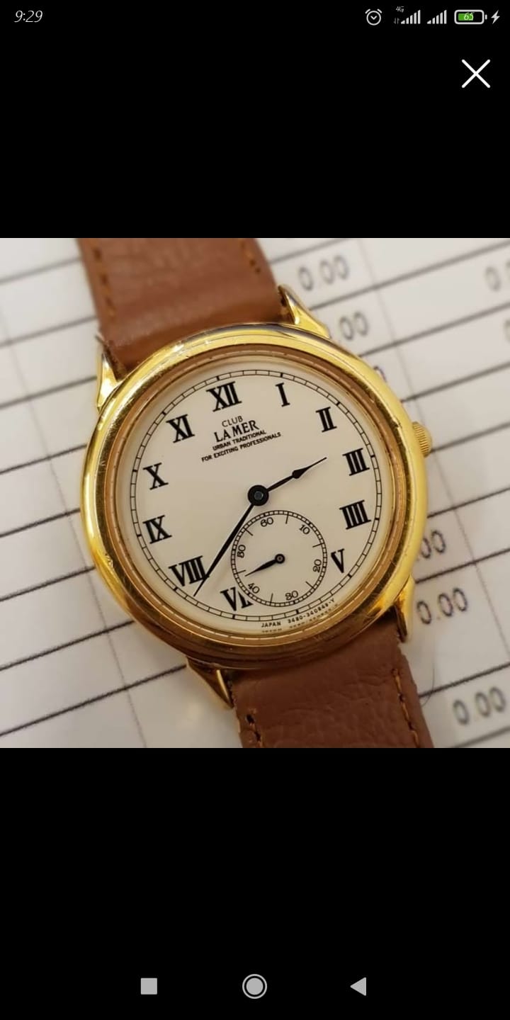 Jam Tangan Citizen Lamer sub second