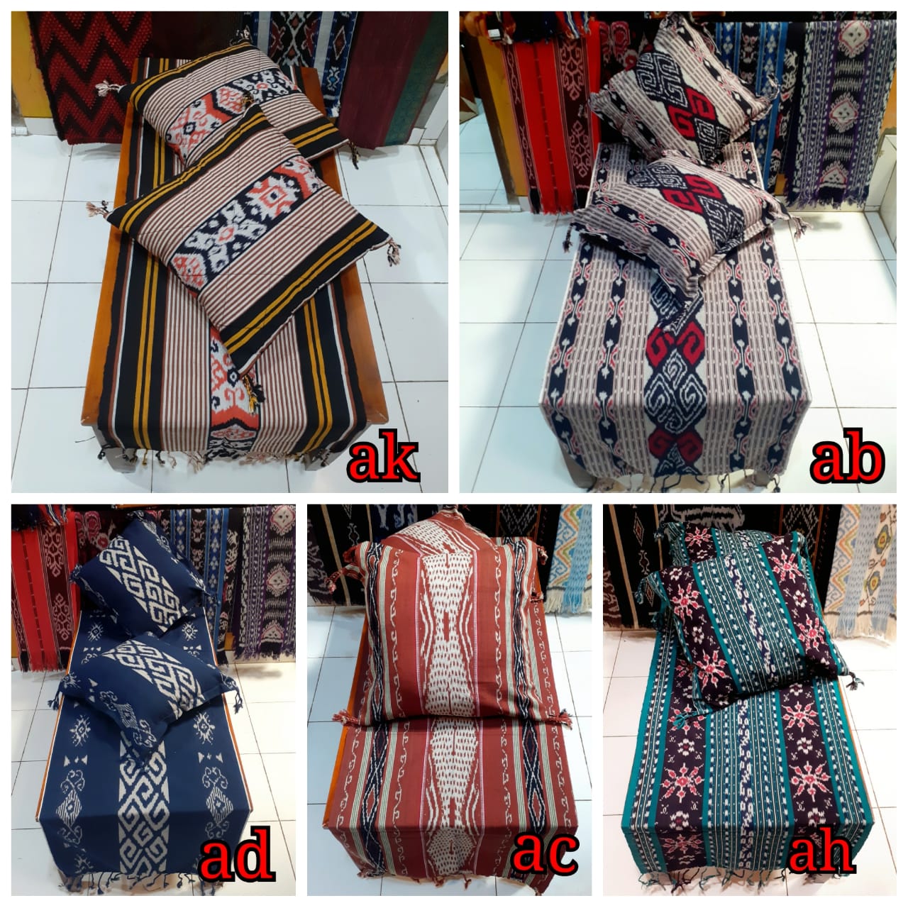 Taplak Meja Tenun Ikat Terlaris