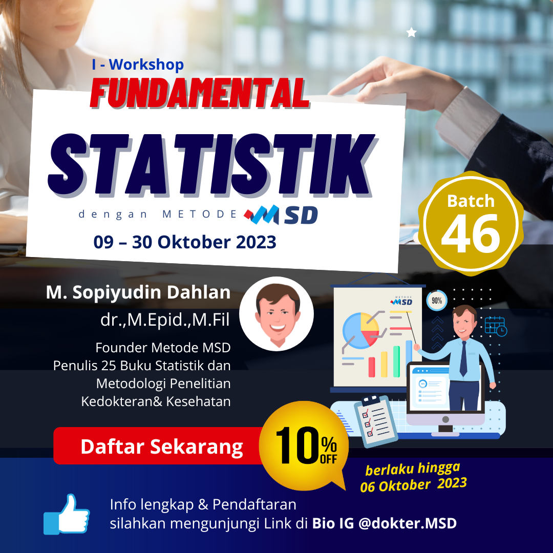 Fundamental Statistik dengan Metode MSD | Batch 46