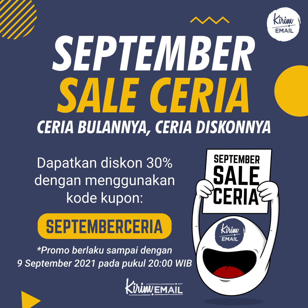 September Sale Ceria Disc 30%