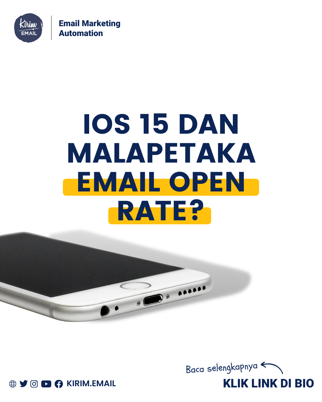 IOS 15 Dan Malapetaka Email Open Rate?