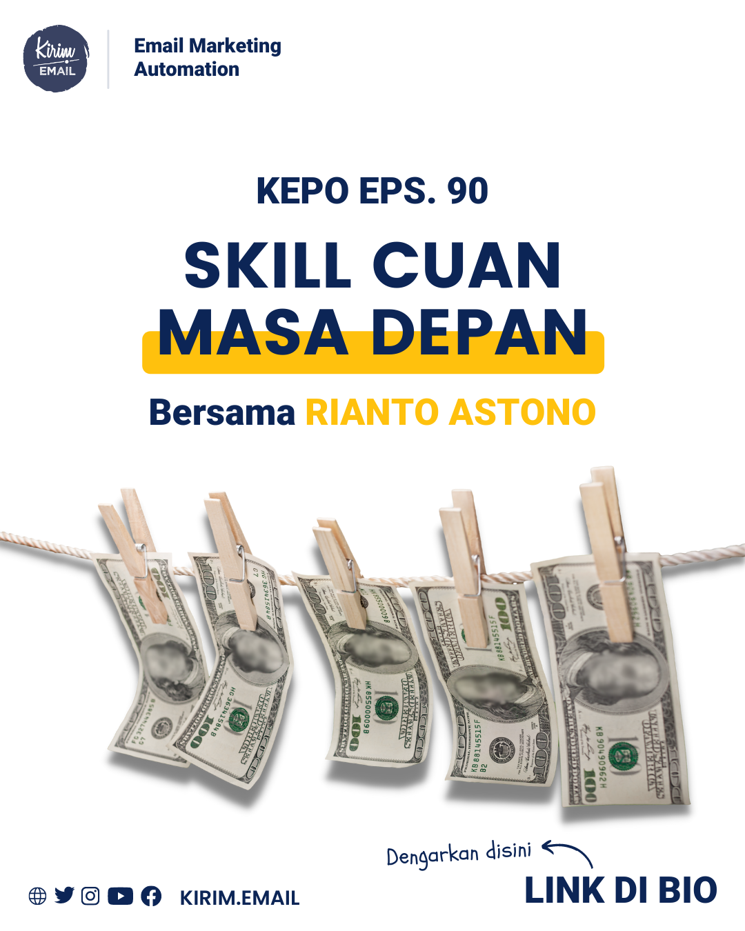 KEPO 90 - Skill Cuan Masa Depan Bersama Rianto Astono