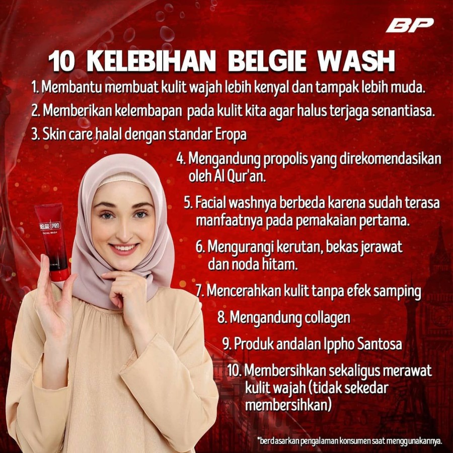 Facial Wash Belgie Pro