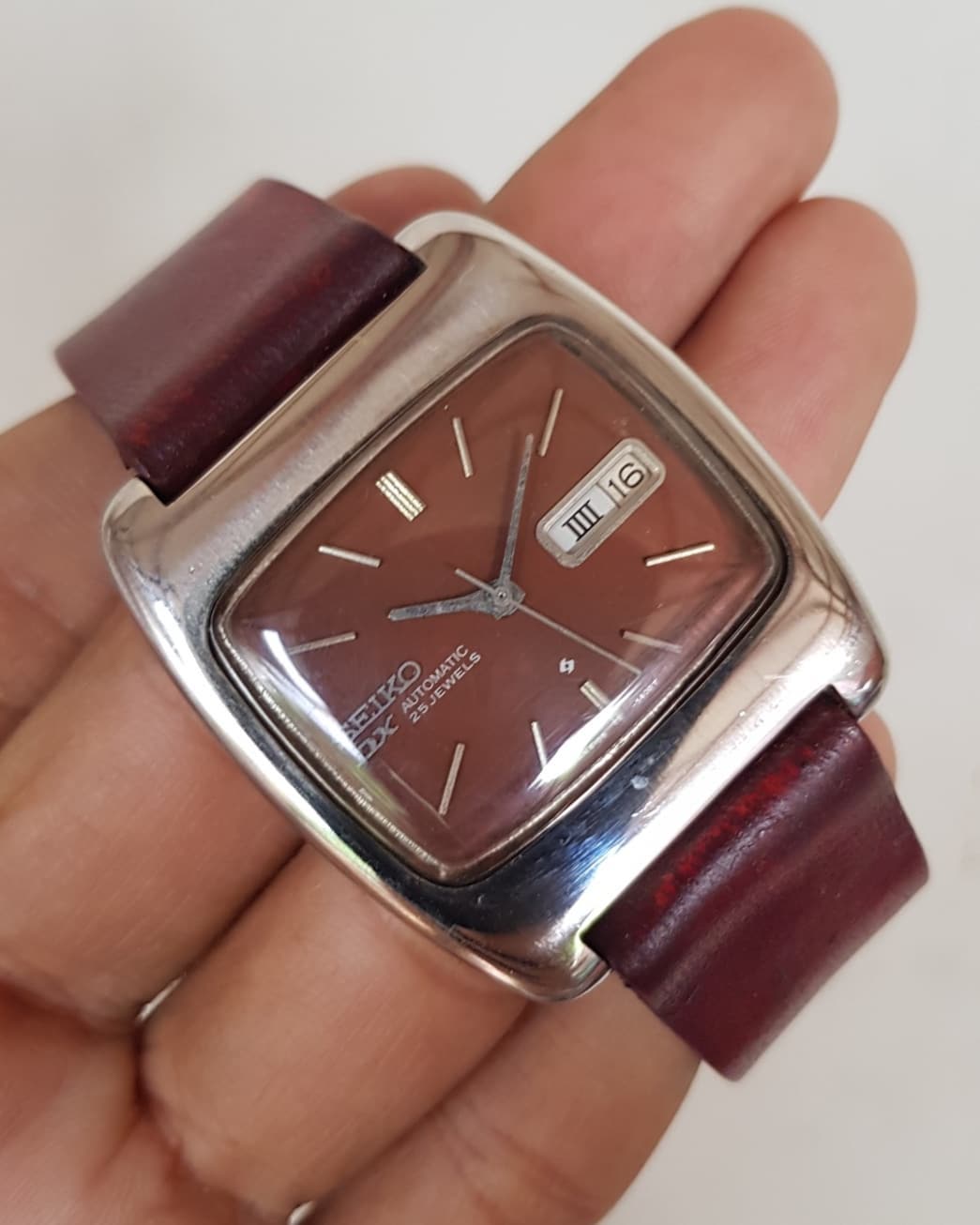 Seiko Maroon 