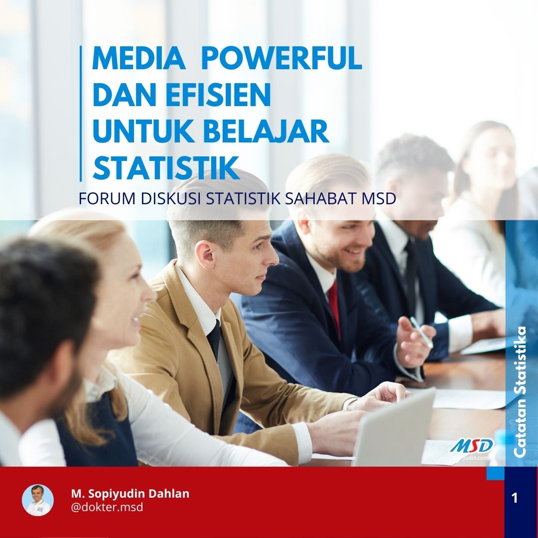 FORUM DISKUSI STATISTIK SAHABAT MSD