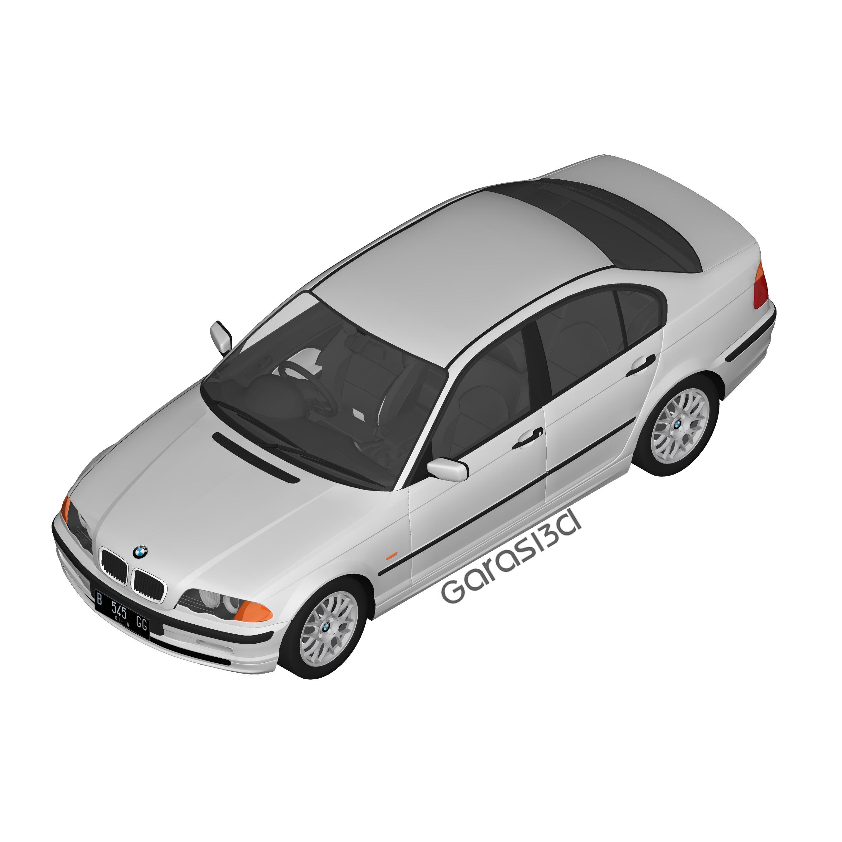 BMW 3 Series E46 Sedan .SKP