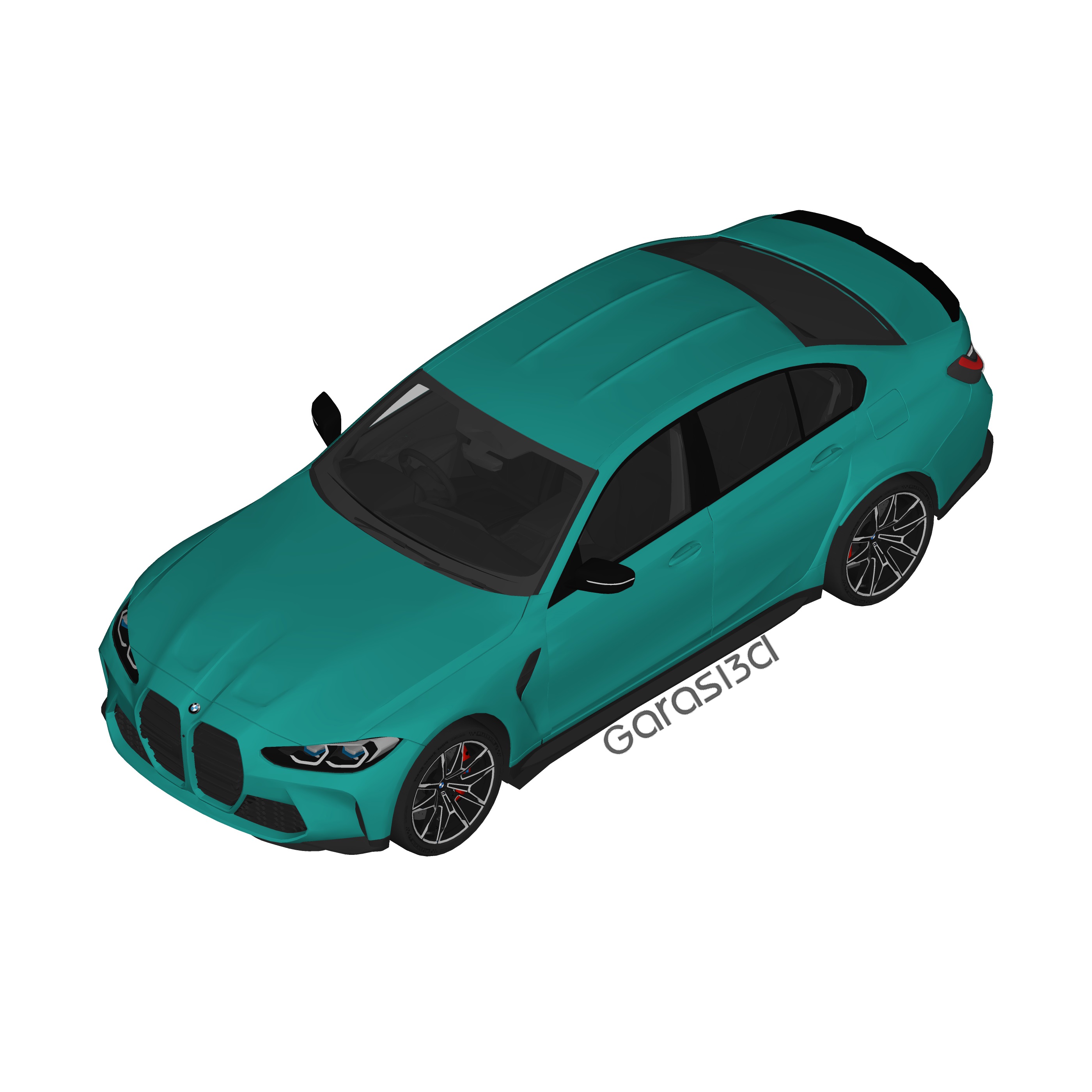 BMW M3 Competition 2021 .SKP