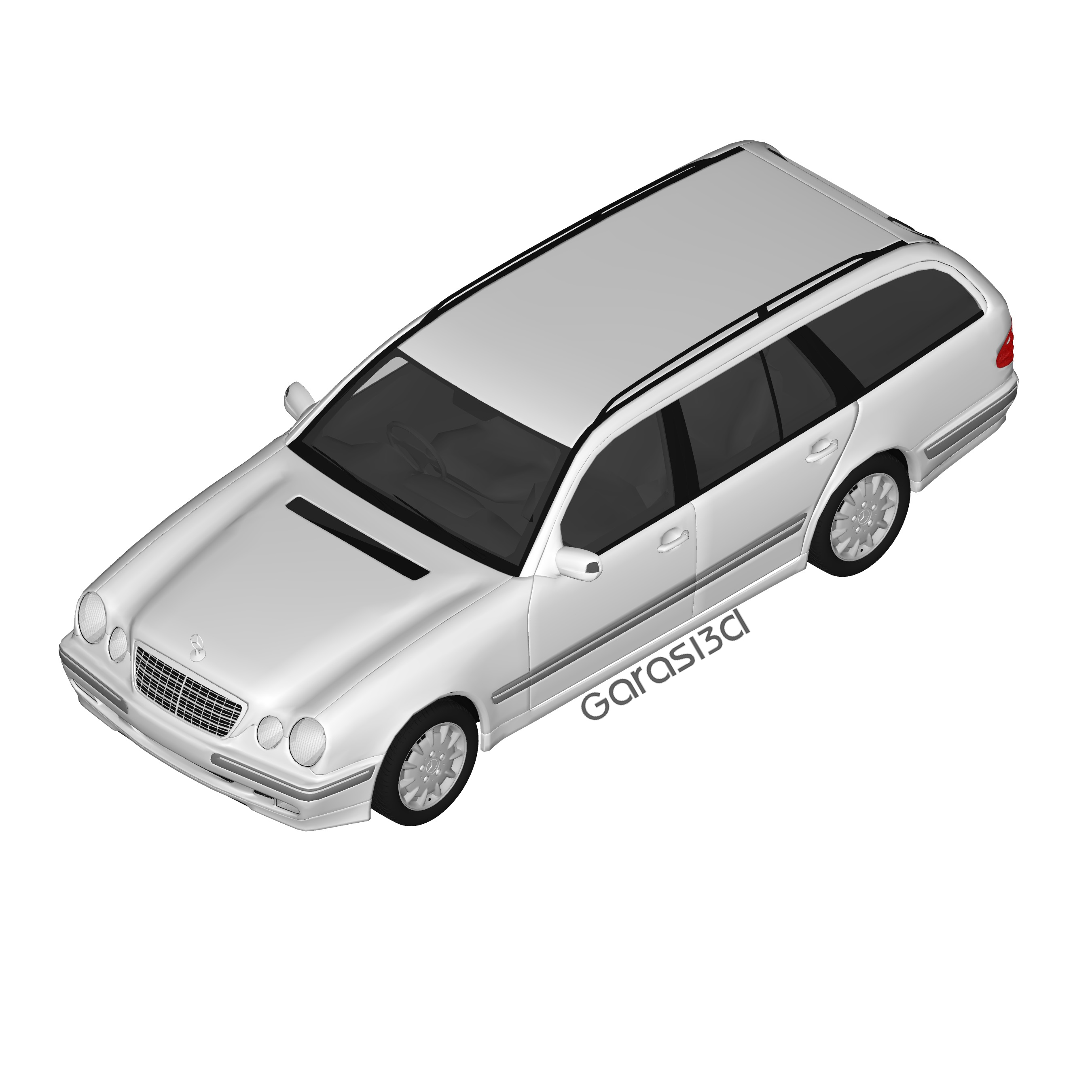 Mercedes-Benz_E320 Wagon S210 .SKP