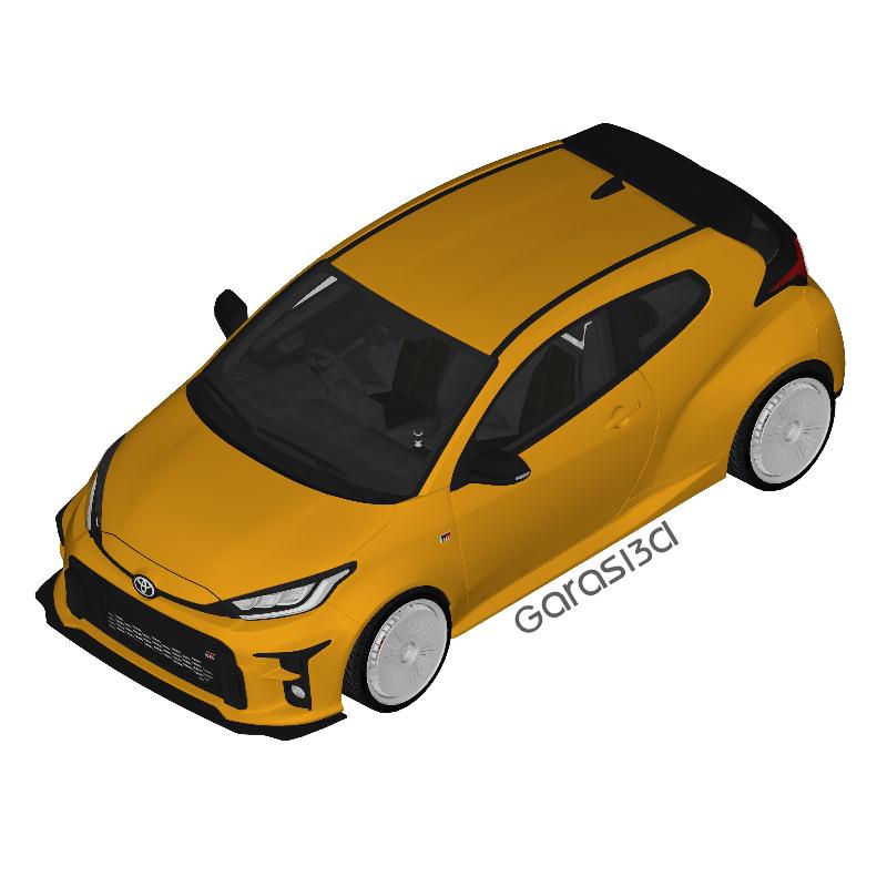 Toyota_GR Yaris 2021 Custom.SKP