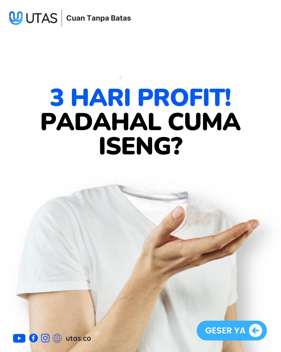 3 Hari Profit, Padahal Cuma Iseng?