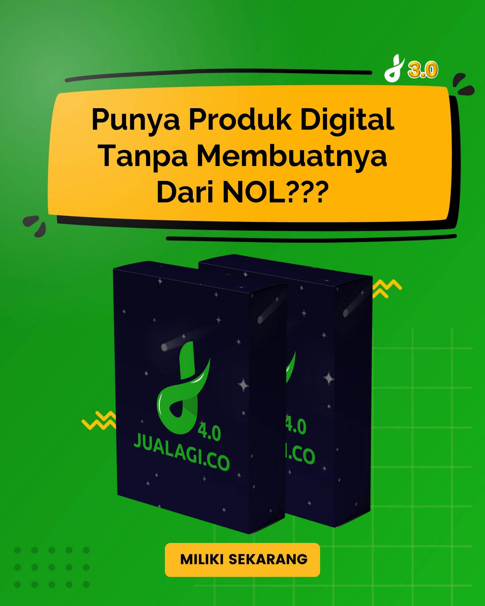 Produk digital siap dijual tanpa harus buat dari awal