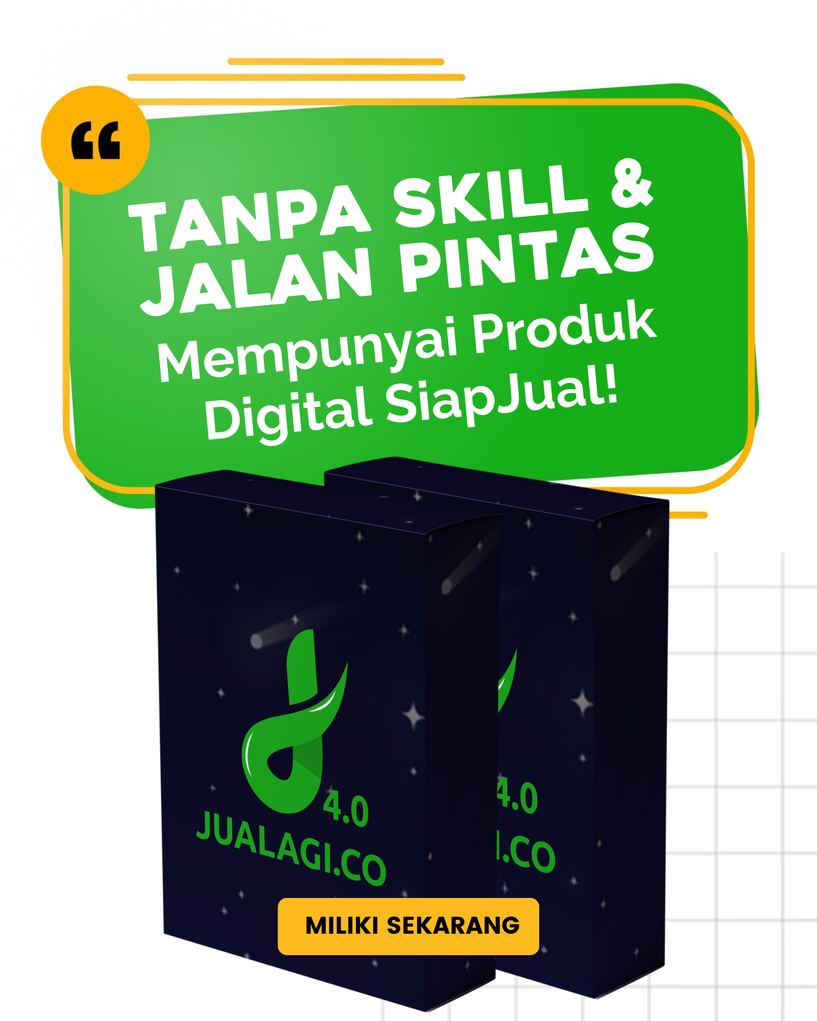 Produk digital siap dijual tanpa harus buat dari awal