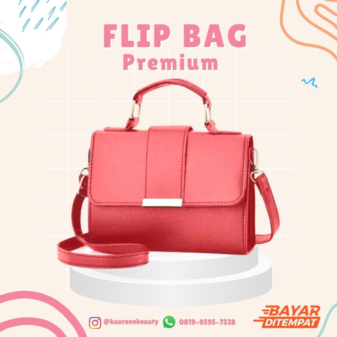 Tas Flap Bag Wanita