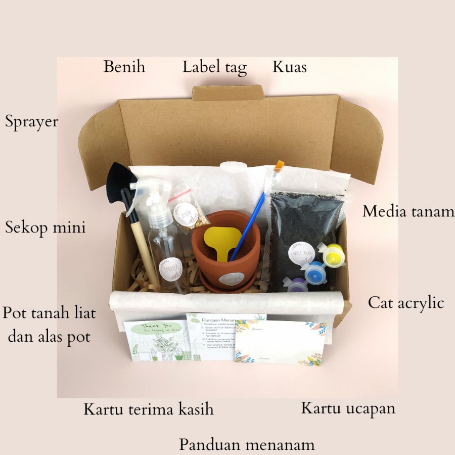 Hampers  Lukis dan Tanam