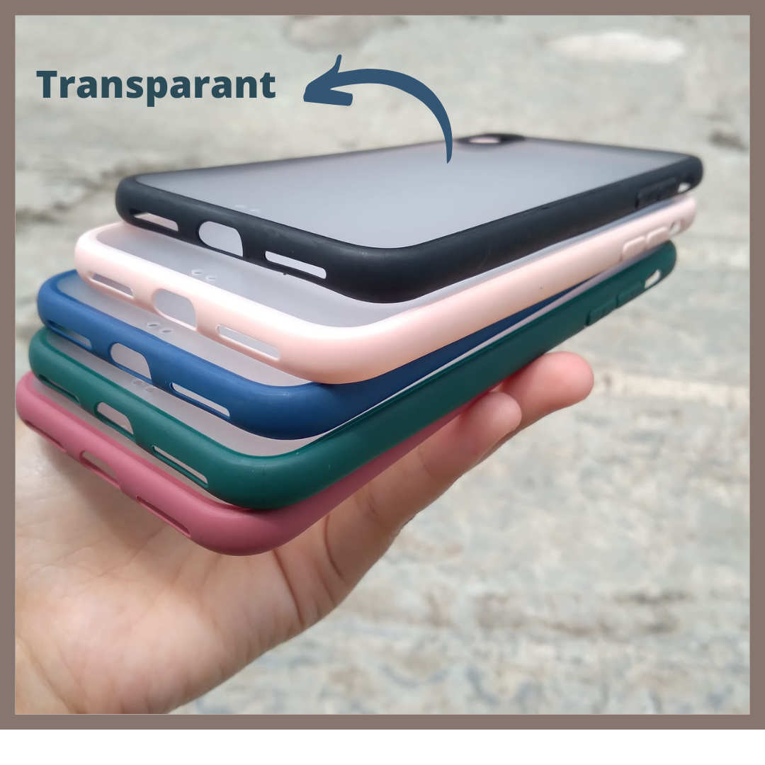 Soft Case Iphone X/XS Ultra Slim Pinggiran Berwarna Keren