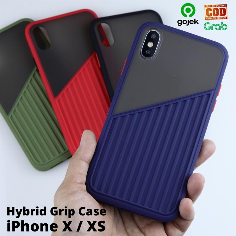 Soft Case Grip Case Iphone X/XS Lentur Halus