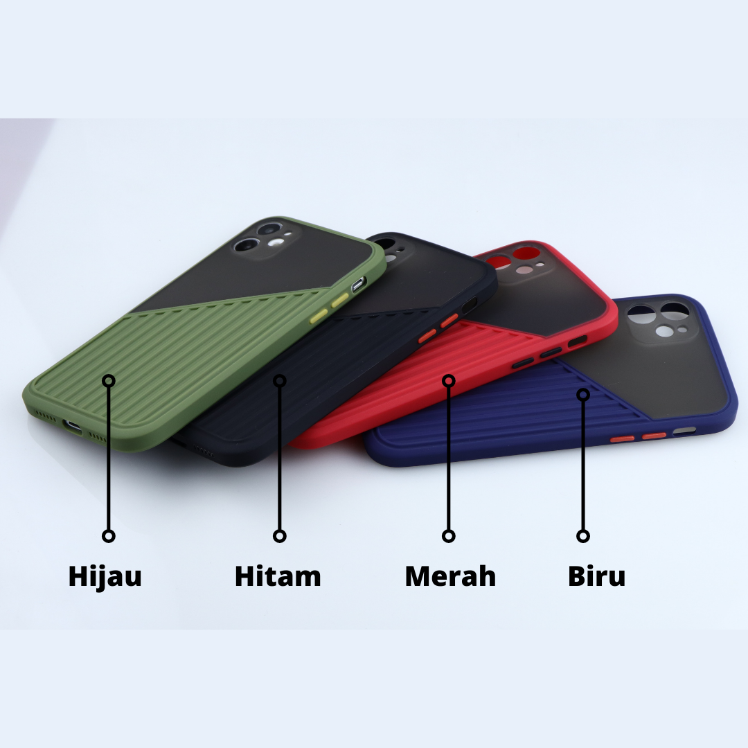 Casing Iphone 11 Grip Case Hybrid Premium Lentur Halus Lembut