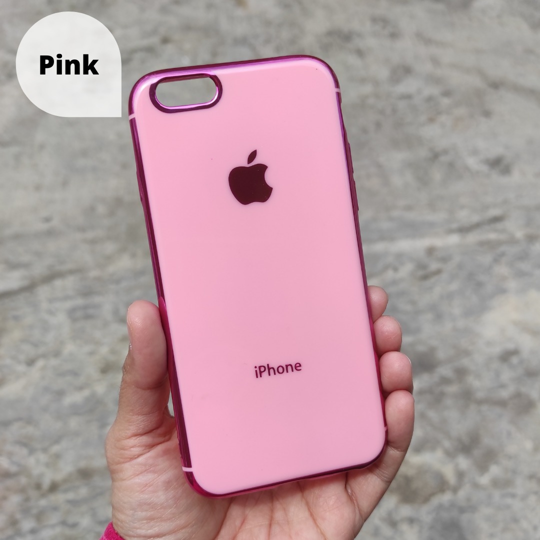 Casing Mengkilap Iphone 6/6s Model Glossy Soft Case Silicone Keren