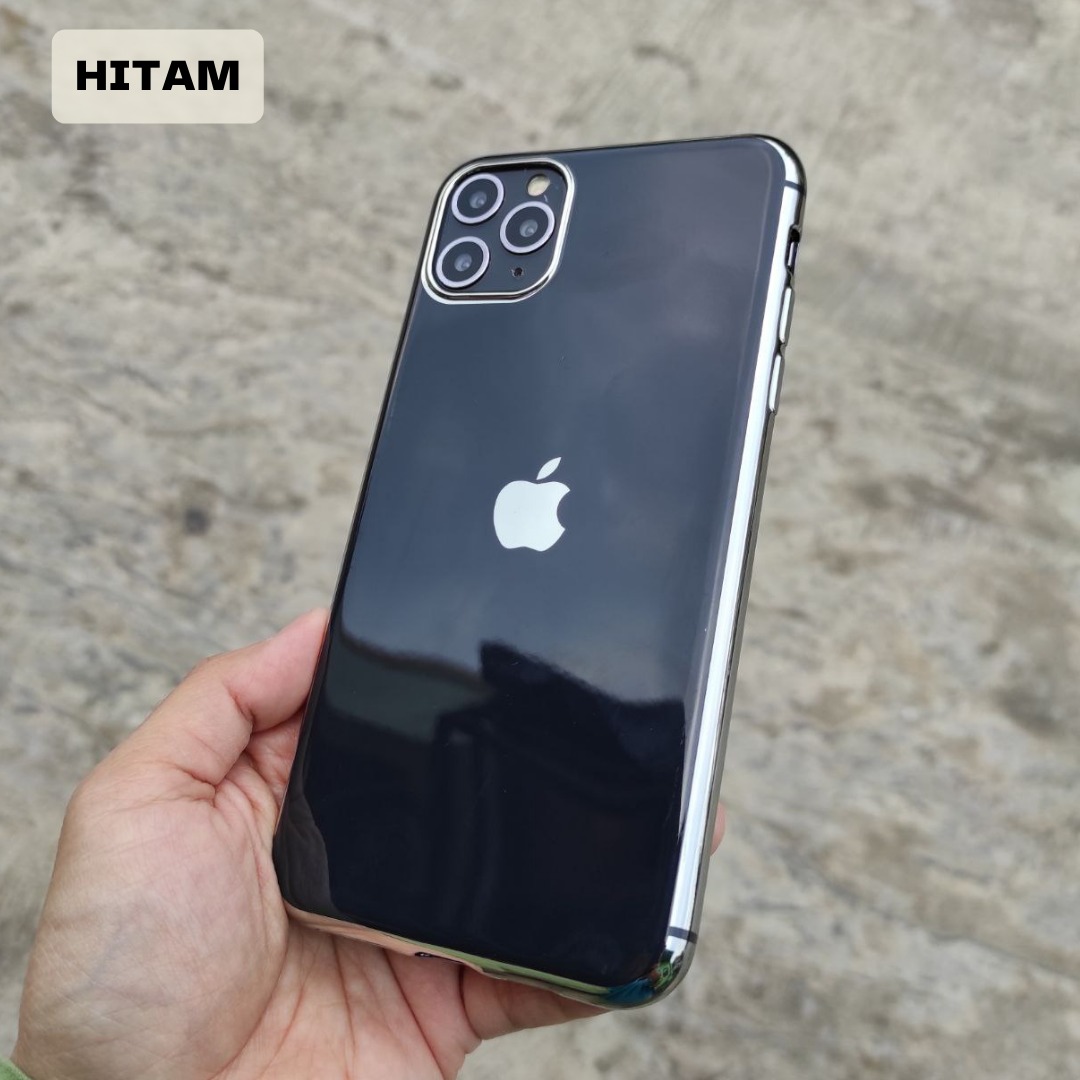 Casing Iphone 11 PRO MAX  Glossy Soft Case Silicone Mengkilap