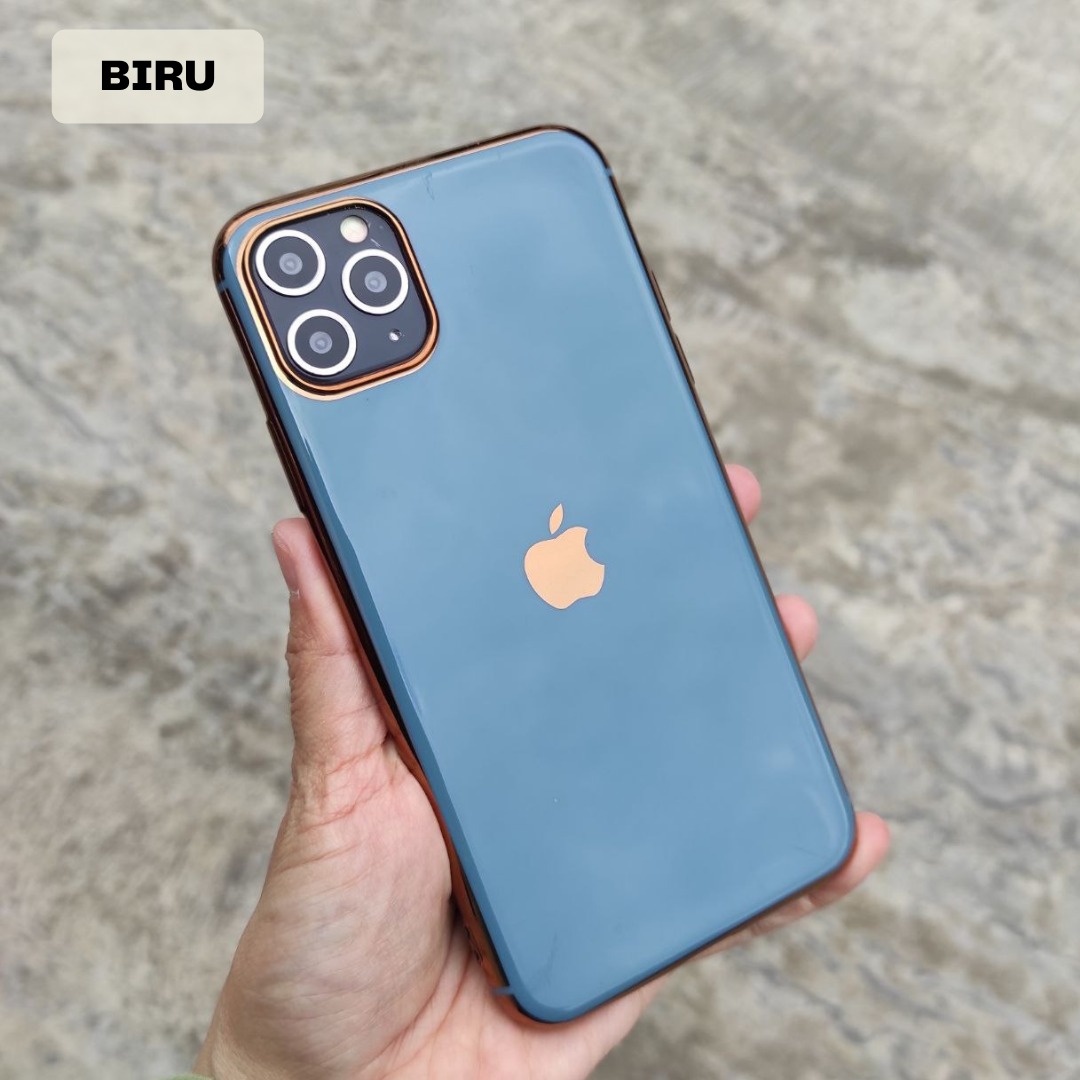 Casing Iphone 11 PRO MAX  Glossy Soft Case Silicone Mengkilap