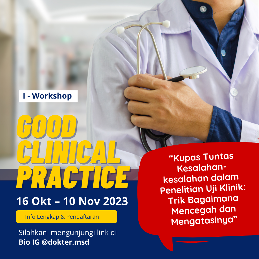 I-WORKSHOP GOOD CLINICAL PRACTICE