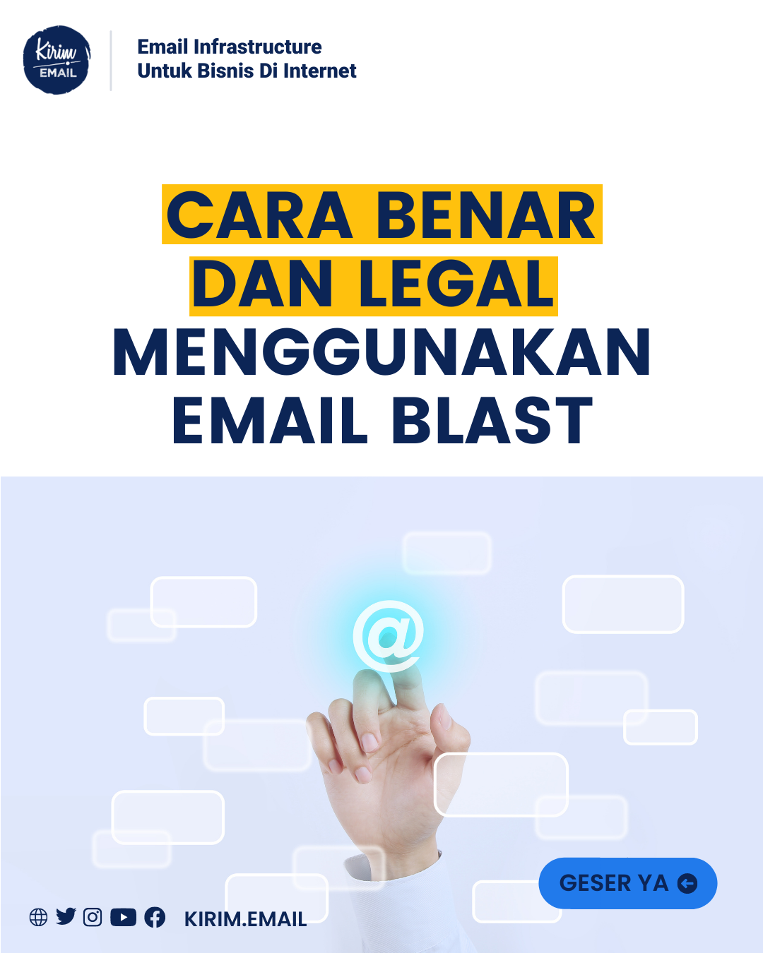 Cara Benar Dan Legal Menggunakan Email Blast