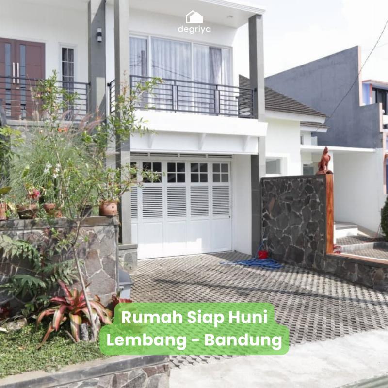 Rumah Cantik Siap Huni Type 222/184 di Lembang Bandung