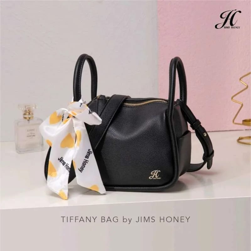 Tifany Bag HIITAM Putih By Jims Honey
