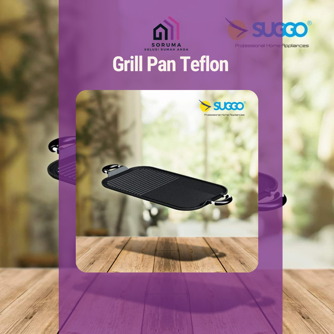 Suggo BBQ Grill Teflon Anti Lengket