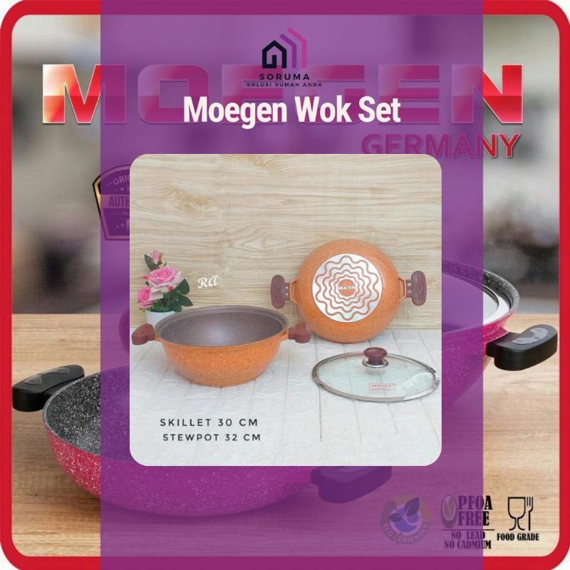 Skillet & Stewpot Set  By Moegen Germany