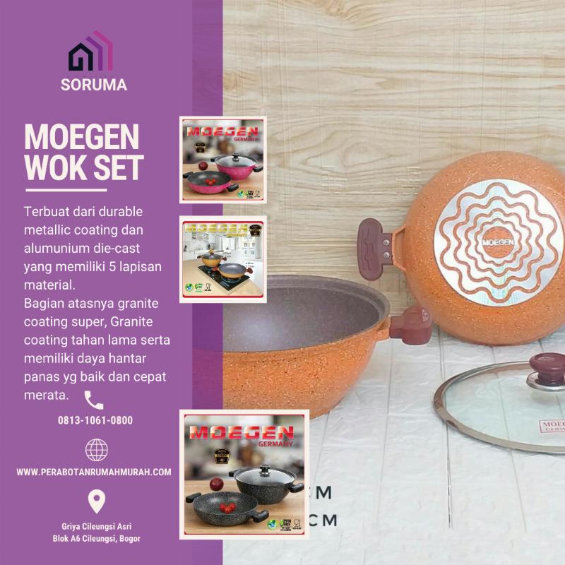 Skillet & Stewpot Set  By Moegen Germany