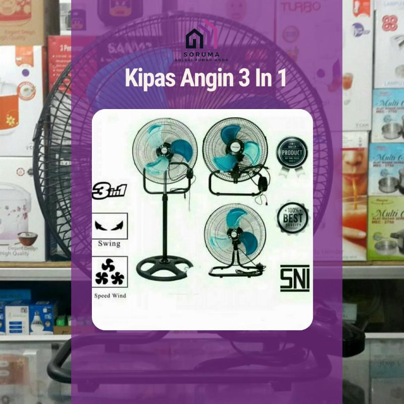 Kipas Angin Multifungsi 3 In 1