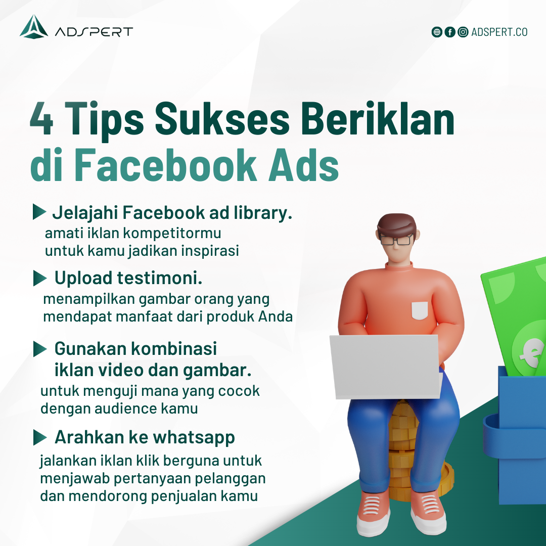 TIPS SUKSES BERIKLAN DI FACEBOOK