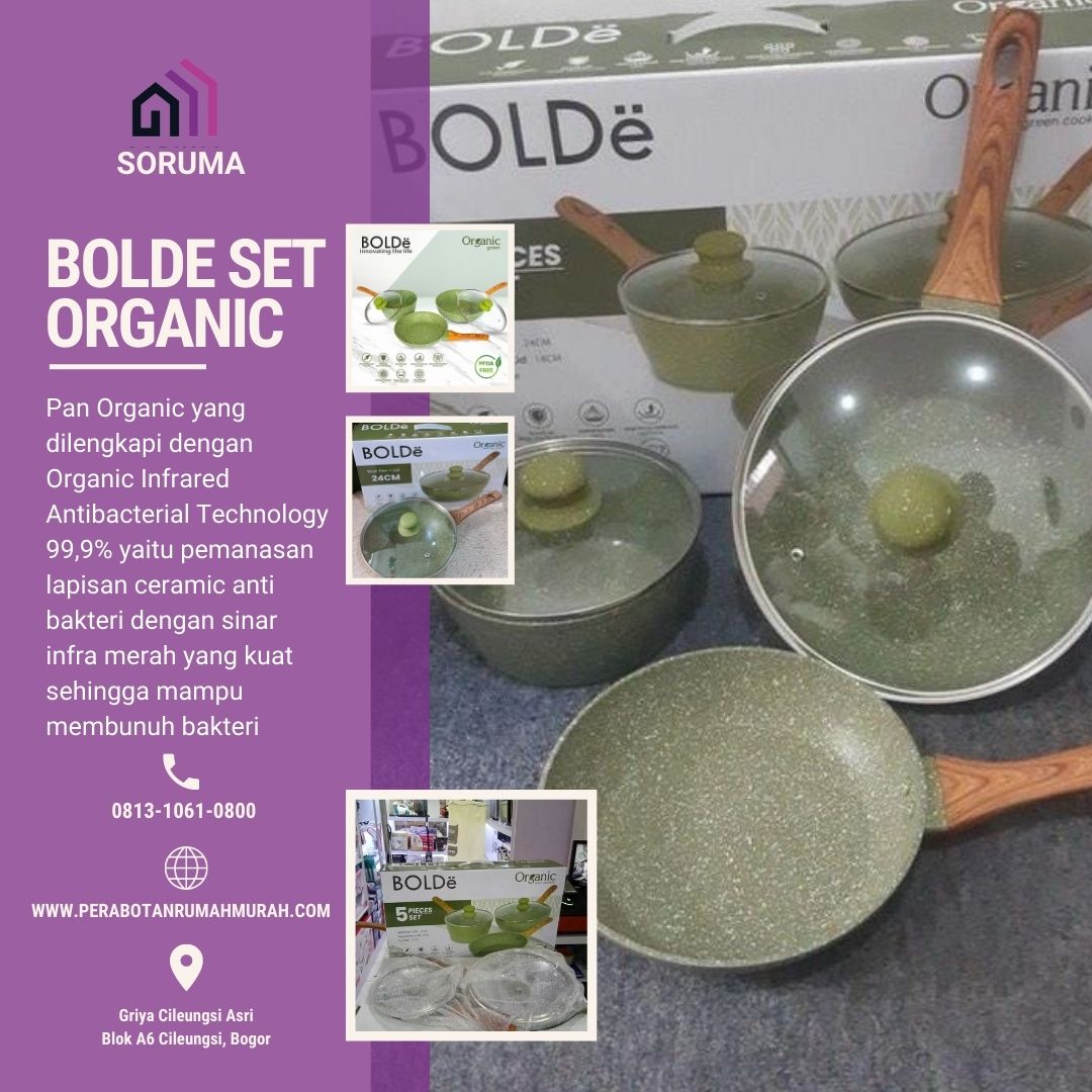BOLDe Organic Pan Set