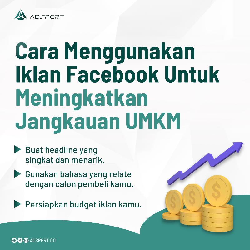 Adspert bantu UMKM untuk iklan di Facebook ads