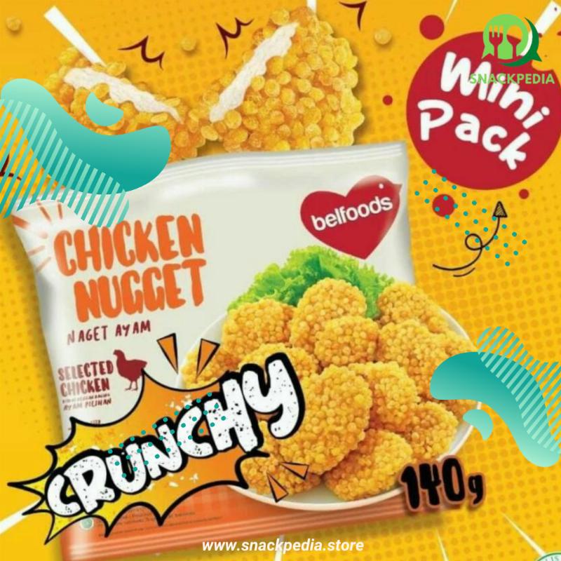 Nugget Ayam Crunchy Kemasan Ekonomis 140 Gram