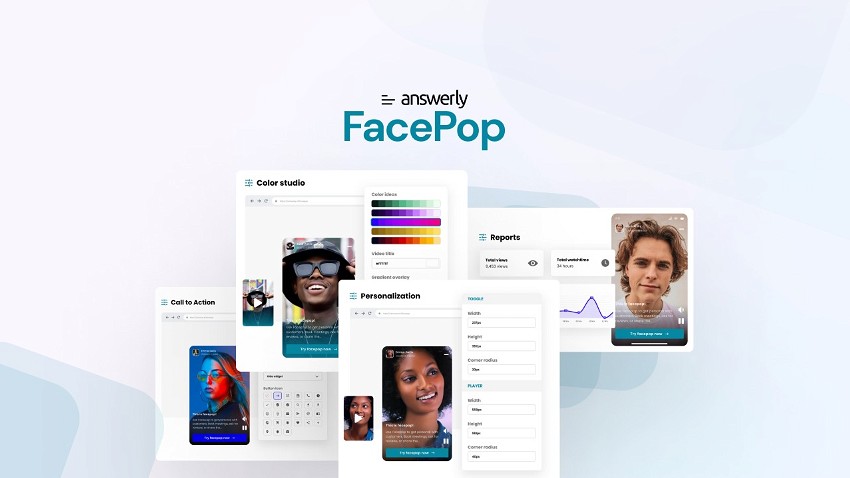 Add a human touch. Try FacePop.